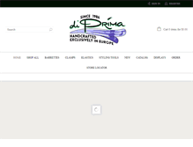 Tablet Screenshot of diprimabeauty.com